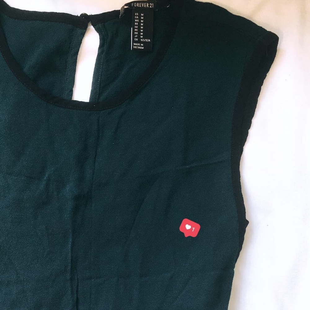 Forest Green Blouse